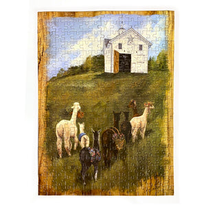"Alpacas" Puzzle by Terri Palmer - 500-Piece