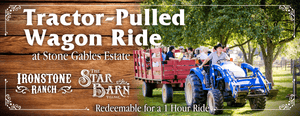 Tractor-Pulled Wagon Ride at Stone Gables Estate - Gift Certificate